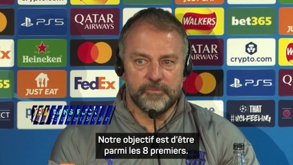 Flick : "Notre objectif, c’est d’être parmi les 8 premiers"