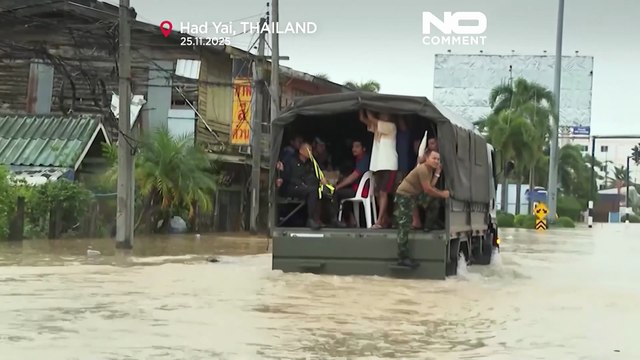 Thailand: Heavy rainfall causes severe flooding in southern provinces