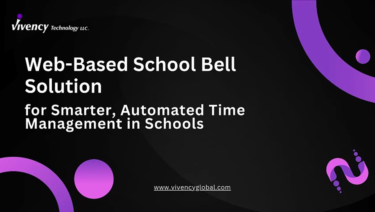 Web-Based School Bell Solution – Automating Time & Communication for Modern Schools