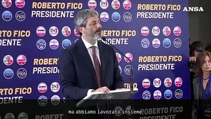 Regionali Campania, Fico: "Grazie ai cittadini, scelta netta e forte"