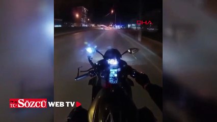 'Allah'ım sana geliyorum' diyerek kaza yaptı