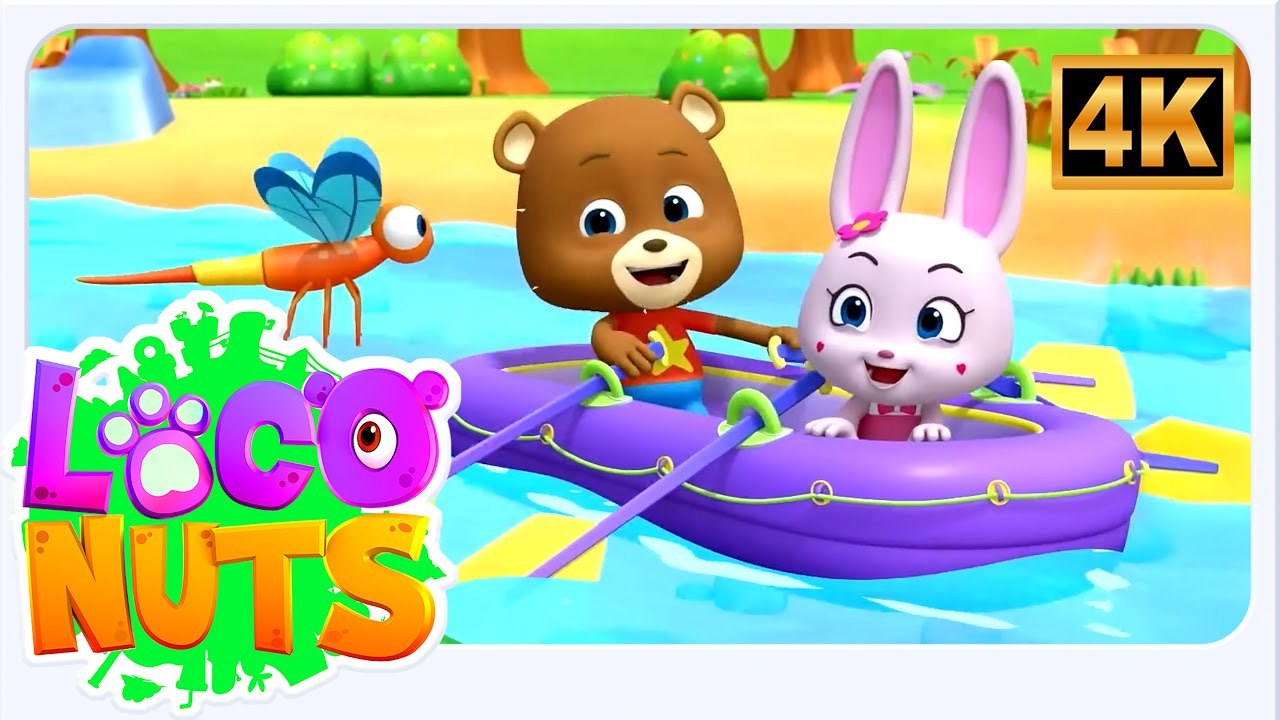 Row Row Row Your Boat | Nursery Rhymes & Baby Songs by Kids TV