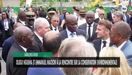 [#Reportage] Baie des Rois : Oligui Nguema et Emmanuel Macron à la rencontre sur la conservation environnementale