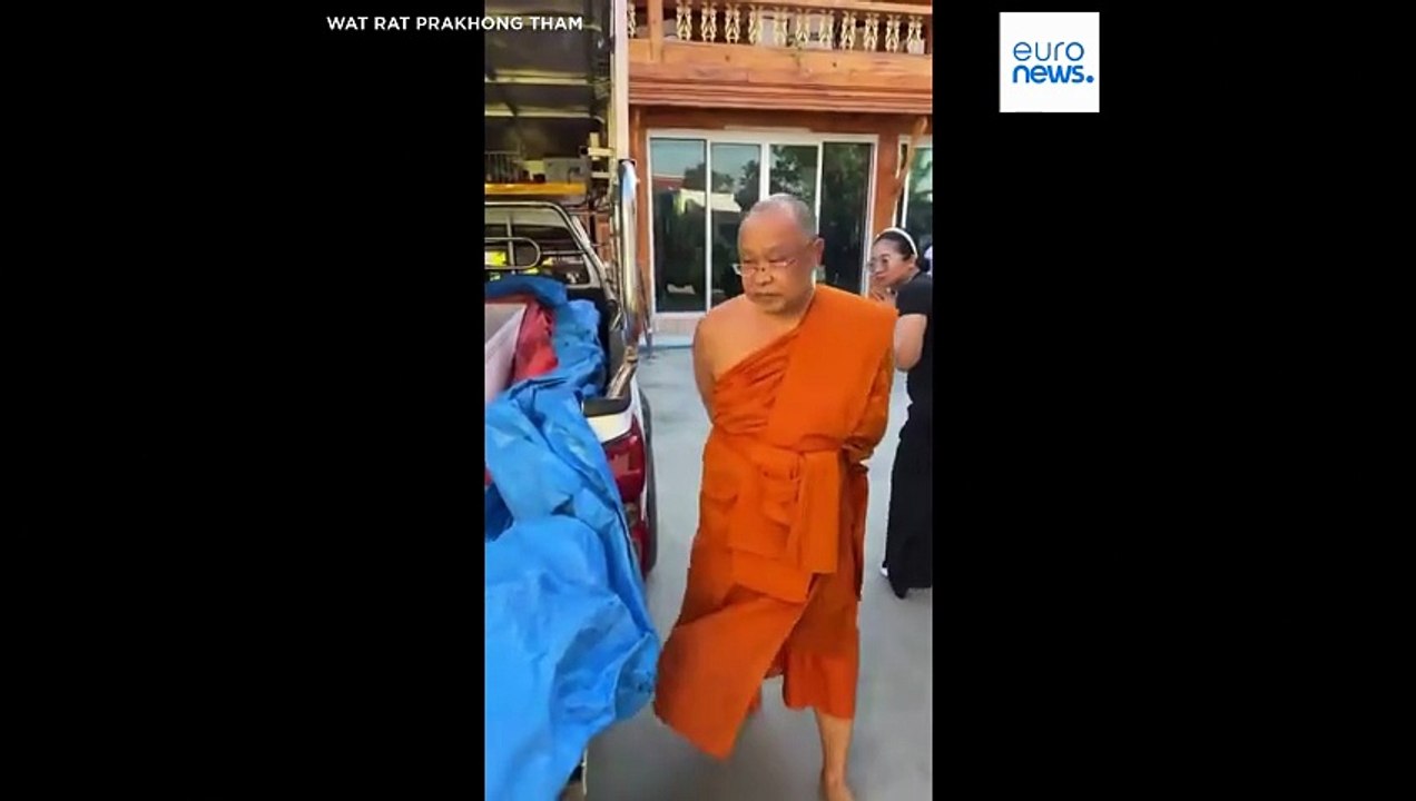 Thailändische Frau lebend im Sarg gefunden kurz vor der Einäscherung im Tempel