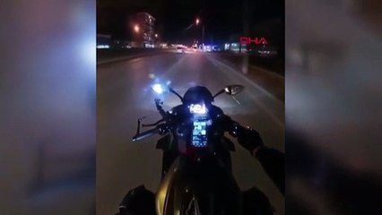 Bursa\'da kaza \'geliyorum\' dedi! Ölümden döndüğü anlar kamerada