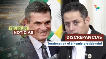 En Bolivia, se ahondan las disidencias entre el vicepresidente Edman Lara y el presidente Rodrigo Paz