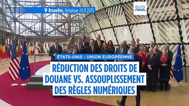 Les États-Unis ne réduiront leurs droits de douane sur l'acier que si l'UE accepte en contrepartie d'assouplir l'application des règles numériques