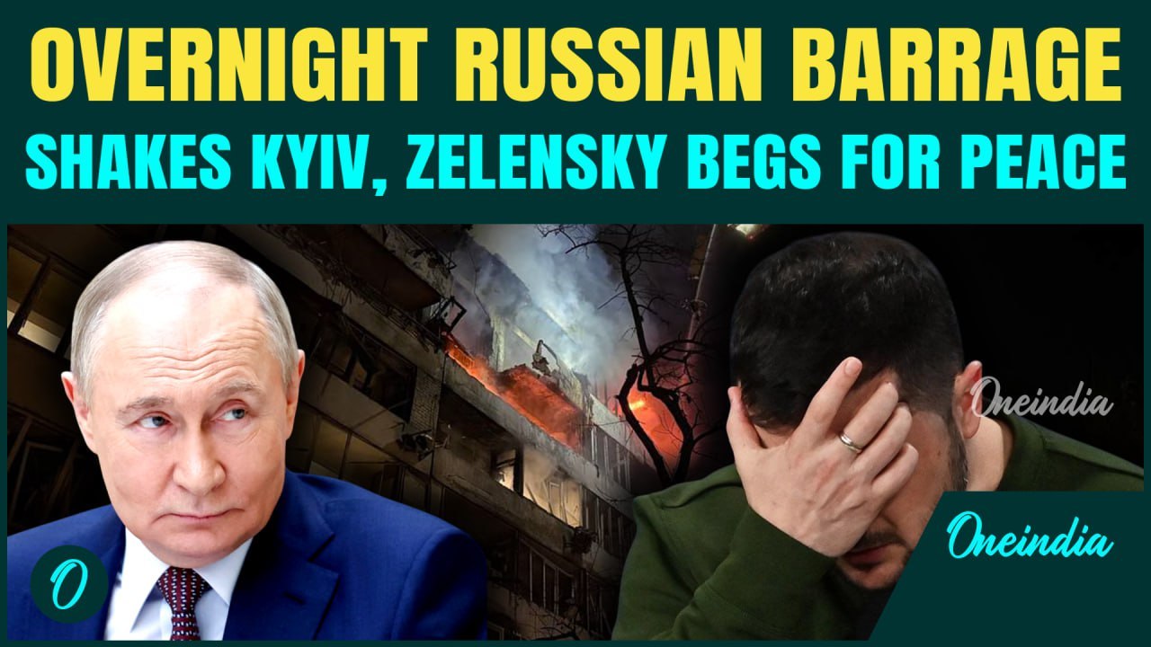 Russia-Ukraine WAR: Russian Strikes JOLT Kyiv, Leave Zelensky SLEEPLESS |Trump’s Peace Plan Failing?