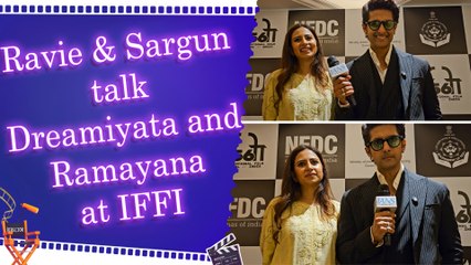 IANS Exclusive: Ravie Dubey and Sargun Mehta on 56th IFFI 2025 | New Talent | Dreamiyata | Ramayana