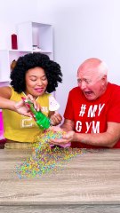 😂 Grandpa’s reaction had me crying—tag someone who’d react the same!