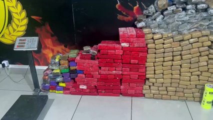 Uma tonelada de drogas é apreendida em casa no Triângulo Mineiro