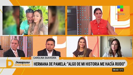 La impactante historia de Pamela David y su hermana Carolina, quienes se conocieron hace 8 años