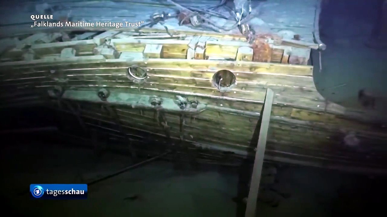 „Endurance“-Wrack der Shackleton-Expedition in...