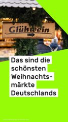 No Glomex Von Bayern bis zur Nordsee: Das sind die schönsten Weihnachtsmärkte Deutschlands