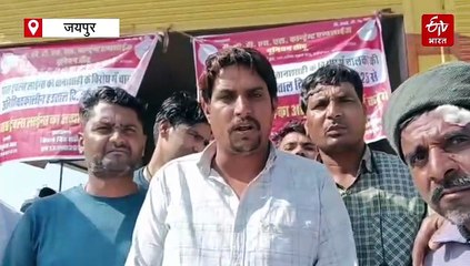 जयपुर में जेसीटीएसएल की 100 बसों का चक्का जाम, आम यात्रियों को हुई भारी परेशानी