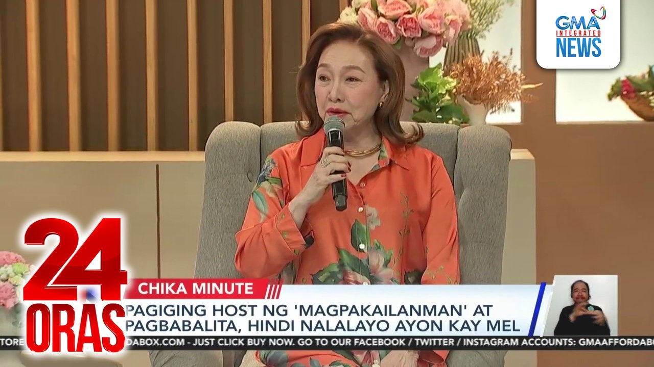 Mel Tiangco, muling binalikan ang mga ‘di malilimutang kuwento ng drama anthology na ‘Magpakailanman’ kasabay ng 23rd anniversary ng show | 24 Oras