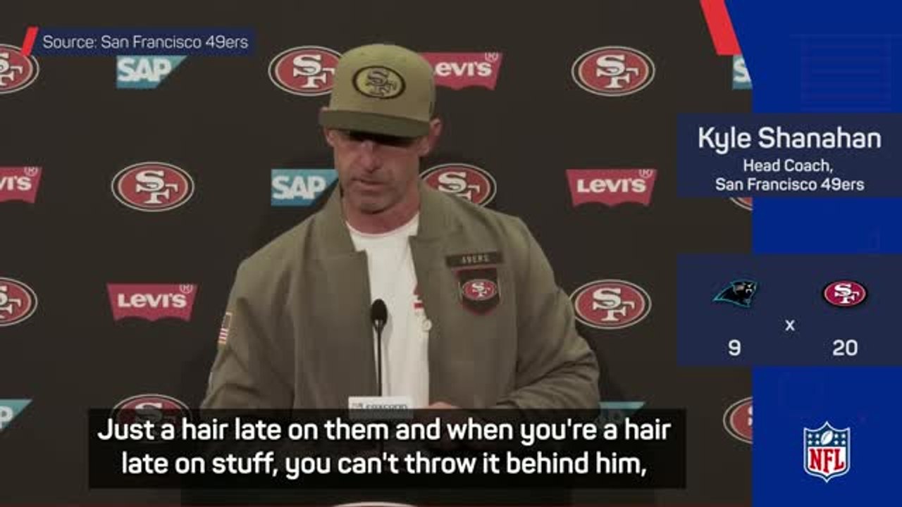 Shanahan not concerned with Purdy's three-interception game