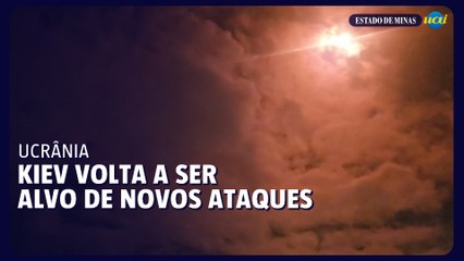 Alerta de mísseis precede série de explosões na capital ucraniana