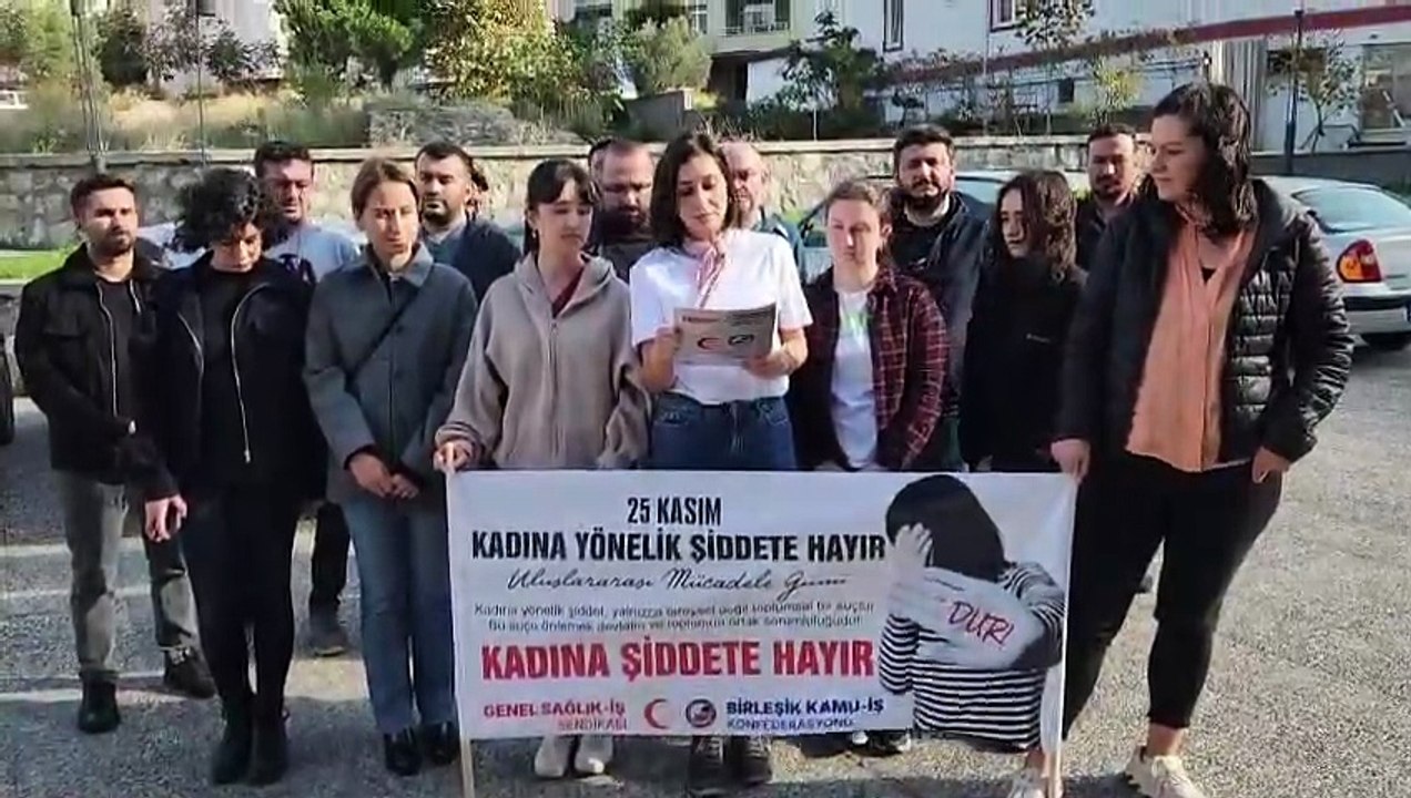 Genel Sağlık-İş Sinop Temsilciliği'nden Kadına Yönelik Şiddetle Mücadeleye dair açıklama