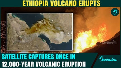 Ethiopia’s Hayli Gubbi Volcano ERUPTS: SHOCKING Moment Volcano Awakes After 12000 Years Captured