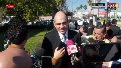 Jericó Abramo Masso durante el Segundo Informe de Gobierno de Manolo Jiménez