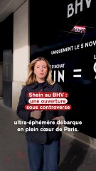 Shein au BHV : une ouverture sous controverse