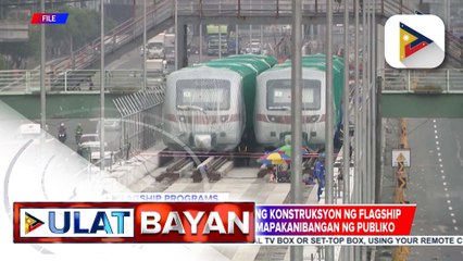 DOTr: Nasa 300-K na pasahero, makikinabang kapag sinimulan ang partial operations ng MRT-7 sa 2027 | ulat ni Mela Lesmoras