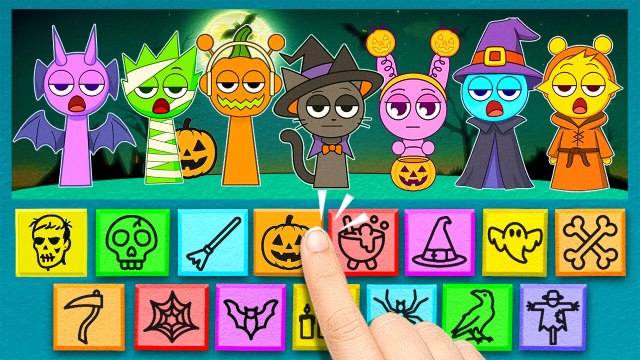 OMG! 😱 Halloween Sprunki MOD is Here! 🎃✨ Creepy Sounds & Wild Visuals! 💀🔥