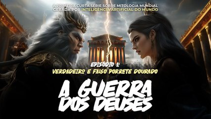 A Batalha dos Deuses – Episódio 1 | O Despertar da Chama Ancestral (IA)