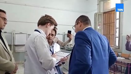 استمرار التصويت في لجان المنوفية في اليوم الثاني من المرحلة الثانية