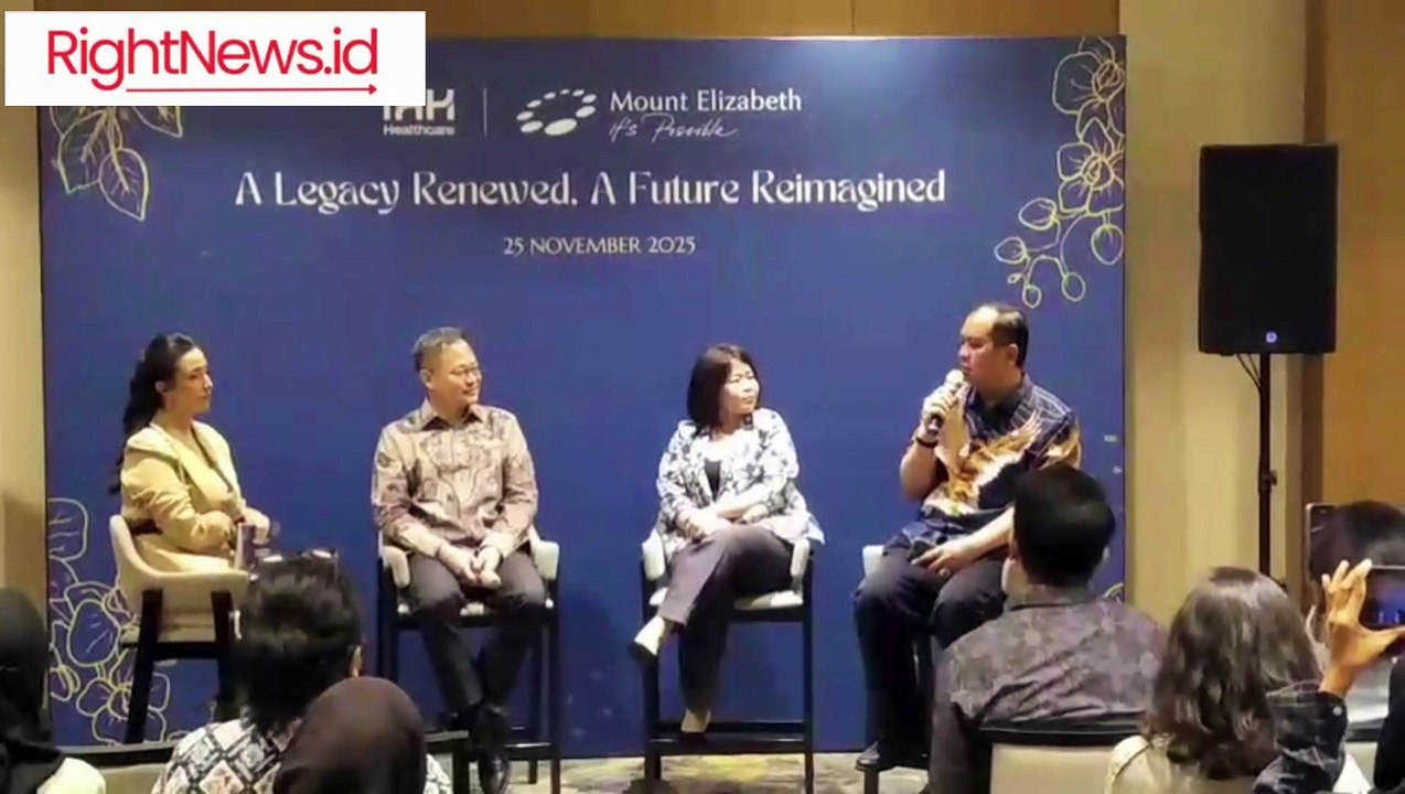Konferensi Pers "A Legacy Renewed, A Future Reimagined" IHH Healthcare Singapore