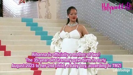 Rihanna Gives Birth Welcomes Baby No. 2 With A$AP Rocky