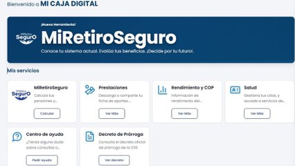 Disminuye cantidad de usuarios en 'Mi Retiro Seguro' de la Caja de Seguro Social