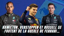 F1 : Hamilton, Verstappen et Russell se foutent de la gueule de Ferrari…