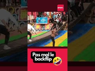 Pas mal le backflip #mdr #sports #lol #football #foryou  #funnyvideo  VIRAL TIKTOK
