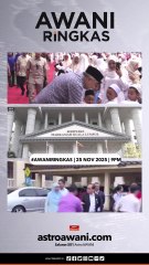 #AWANIRingkas 25 November 2025 | 9PM
