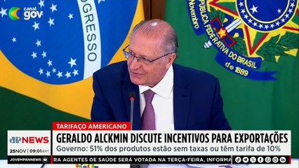 Alckmin sobre retirada do tarifaço: “Grande passo para o comércio”