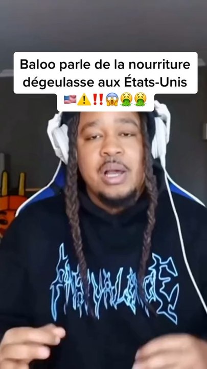 Baloo est traumatisé de la bouffe aux États-Unis 😂🇺🇸