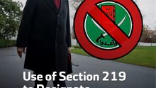 Use of Section 219 to Designate Muslim Brotherhood