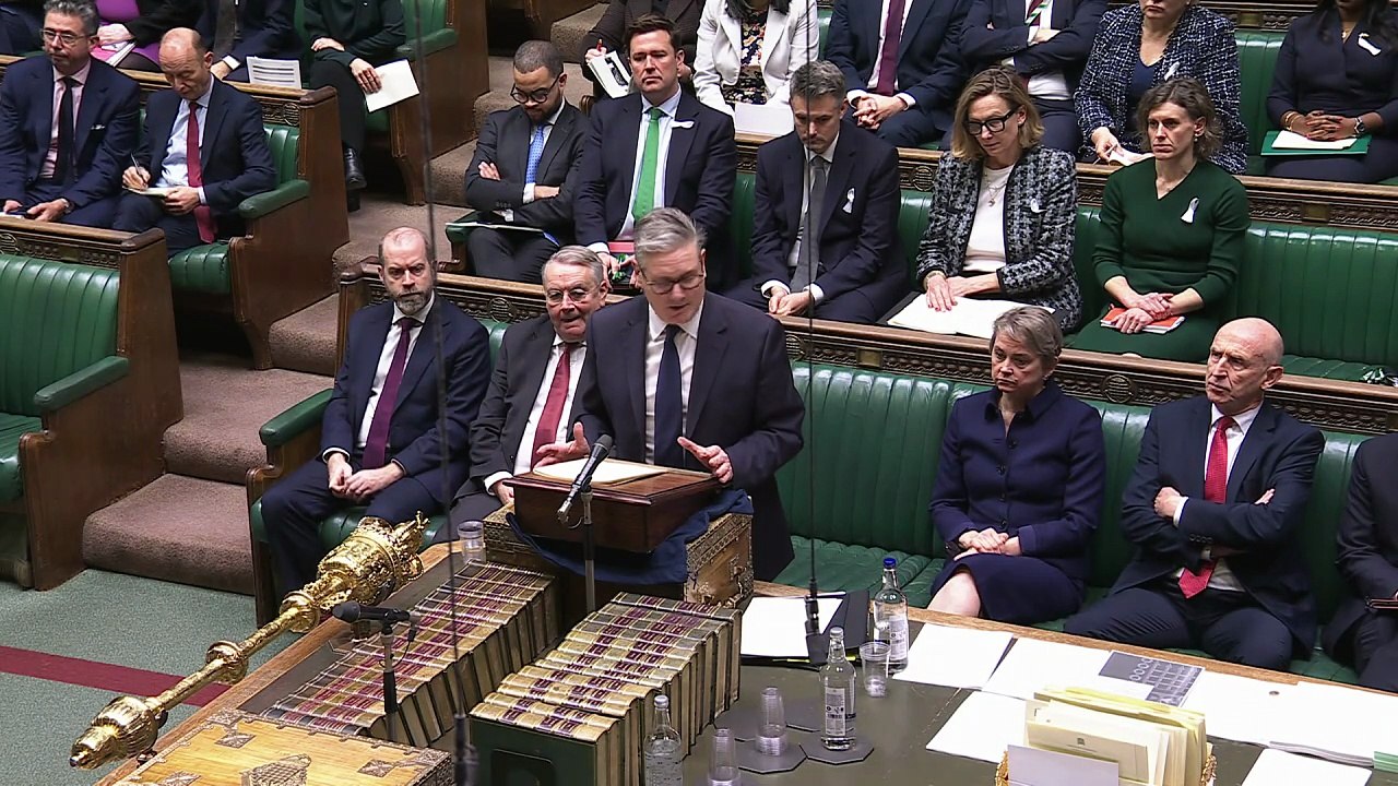 Starmer: Aim in Ukraine must be ‘just and lasting peace’