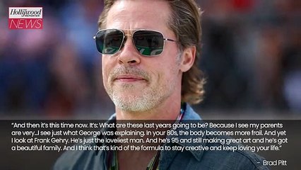 Brad Pitt Reveals Why He Thinks His Acting Career is on its "Last Leg" | THR News Video