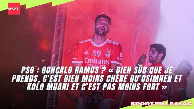 PSG : Gonçalo Ramos ? « C’est bien moins chère qu’Osimhen et Kolo Muani et c’est pas moins fort »