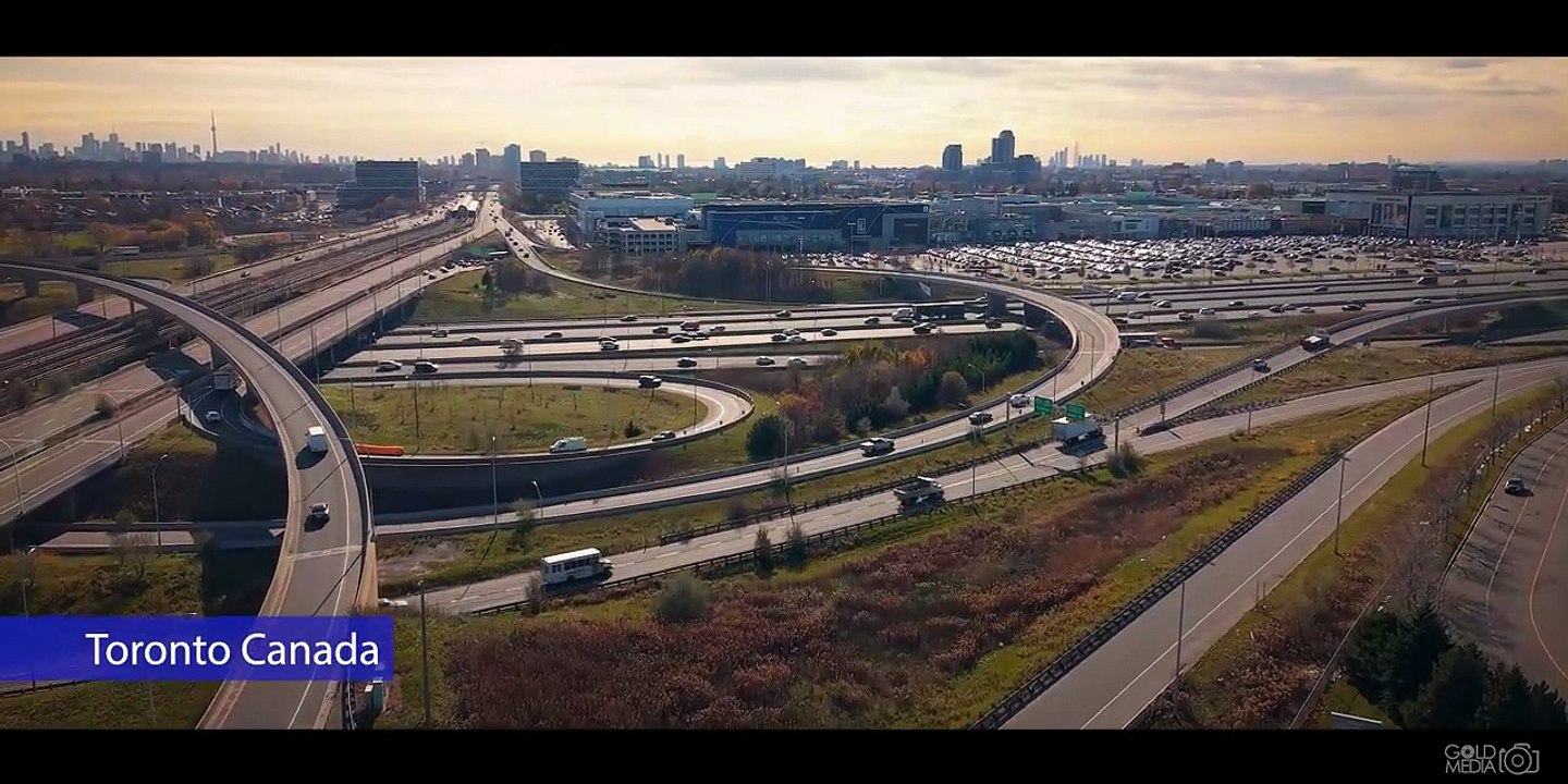 🎥 Flying Over HIGHWAY 401 (Toronto • Ontario • Canada 🇨🇦) | Drone Video Production by Gold Media