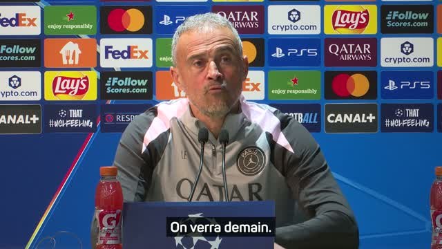 PSG - Luis Enrique : Avec Dembélé, on est plus attentifs que d'habitude