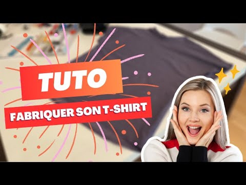 Tuto couture : fabriquez votre propre t-shirt de sport ! #Tuto #sport