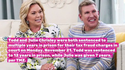 Todd and Julie Chrisley Sentenced To Prison And Savannah & Lindsie Chrisley Post Cryptic Quotes