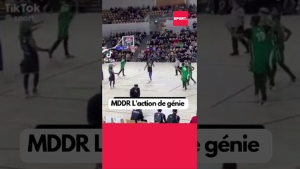MDDR L'action de génie #basket #sports #foryou #mdr #tiktok #lol #funnyvideo #genie
