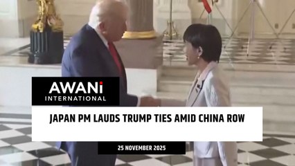 Japan PM lauds Trump ties amid China row
