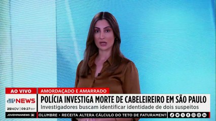 Cabeleireiro é encontrado morto e amarrado na Zona Oeste de SP