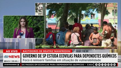 Governo de SP estuda ecovilas para dependentes químicos
